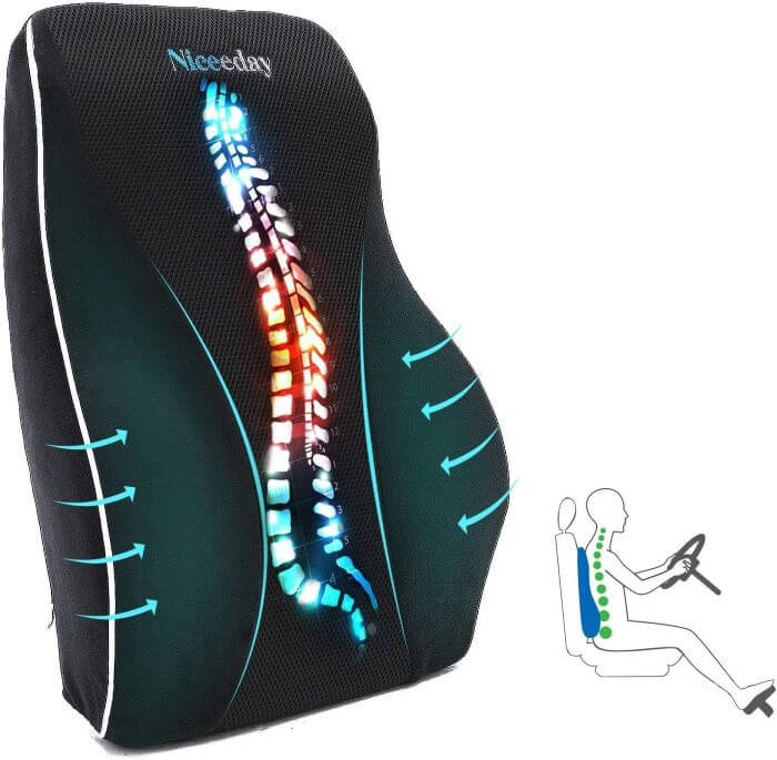 1. Cojín lumbar Niceeday