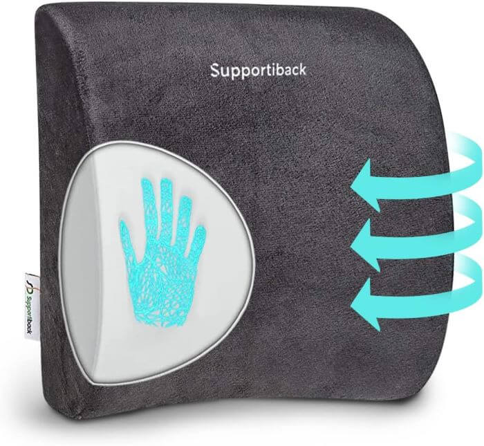 6. Cojín lumbar Supportiback